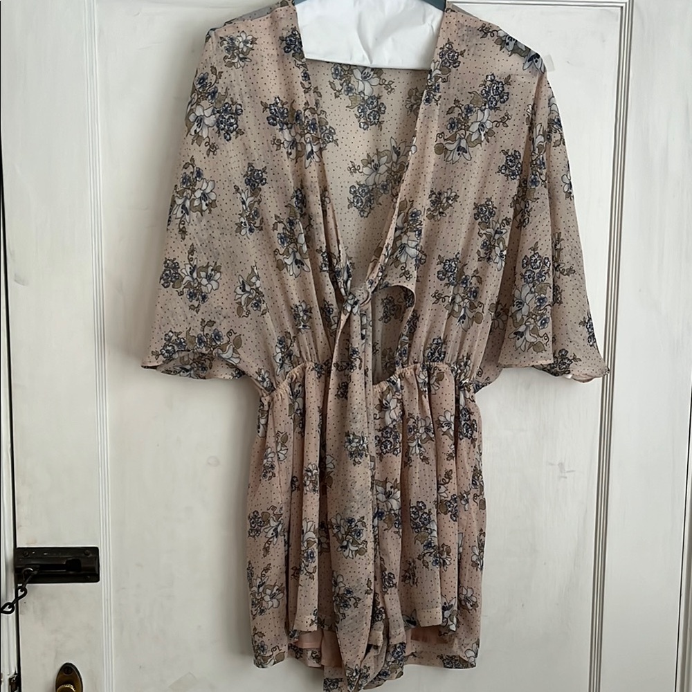 superdown Floral Romper